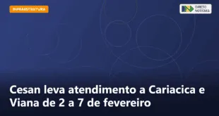 Cesan leva atendimento a Cariacica e Viana de 2 a 7 de fevereiro — Direto Notícias