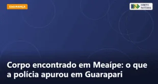 Corpo encontrado em Meaípe: o que a polícia apurou em Guarapari — Direto Notícias