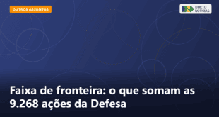 Faixa de fronteira: o que somam as 9.268 ações da Defesa — Direto Notícias