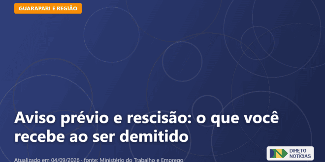 Imagem ilustrativa relacionada a aviso prévio