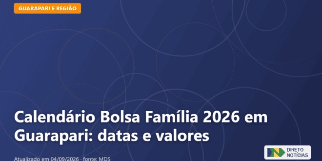 Imagem ilustrativa relacionada a calendário bolsa família