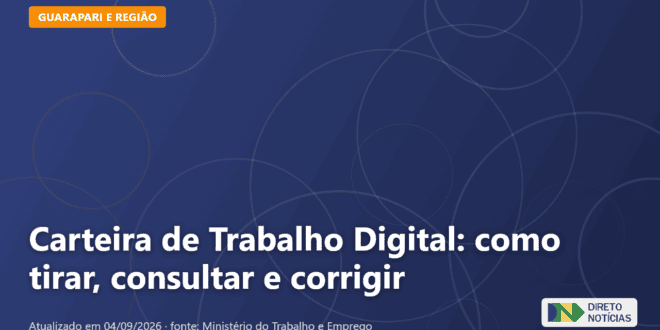 Imagem ilustrativa relacionada a carteira de trabalho digital