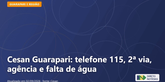 Imagem ilustrativa relacionada a cesan guarapari