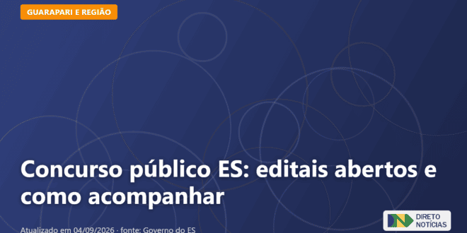 Imagem ilustrativa relacionada a concurso público es