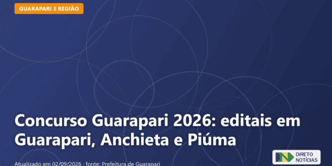 Imagem ilustrativa relacionada a concurso guarapari 2026