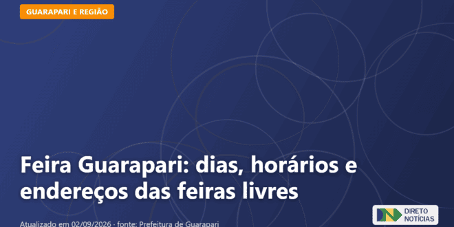 Imagem ilustrativa relacionada a feira guarapari