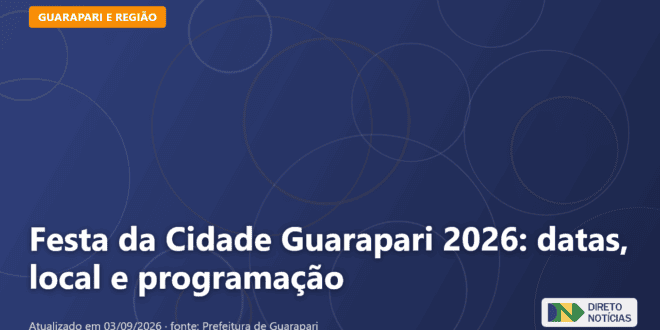 Imagem ilustrativa relacionada a festa da cidade guarapari 2026