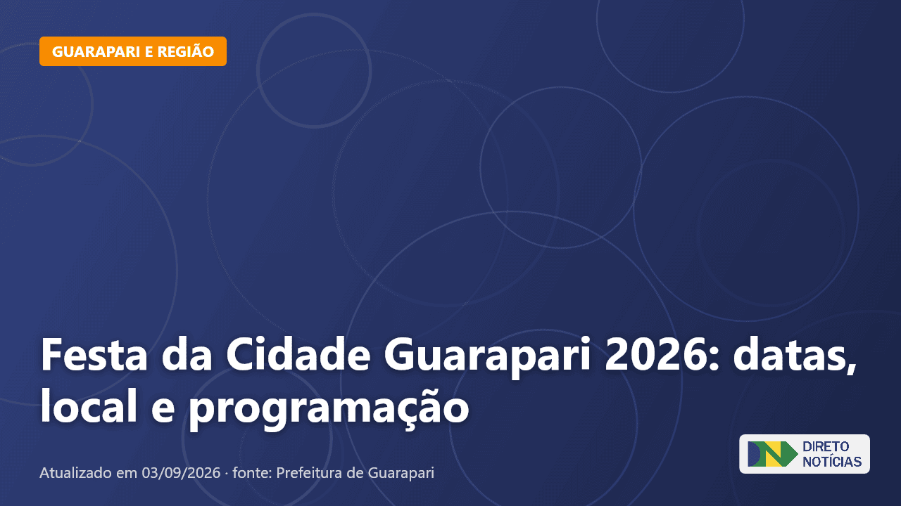 Imagem ilustrativa relacionada a festa da cidade guarapari 2026