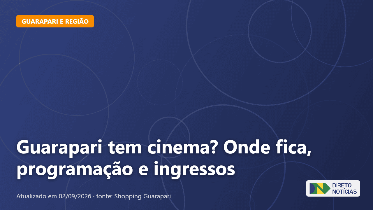 Imagem ilustrativa relacionada a guarapari tem cinema