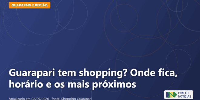 Imagem ilustrativa relacionada a guarapari tem shopping