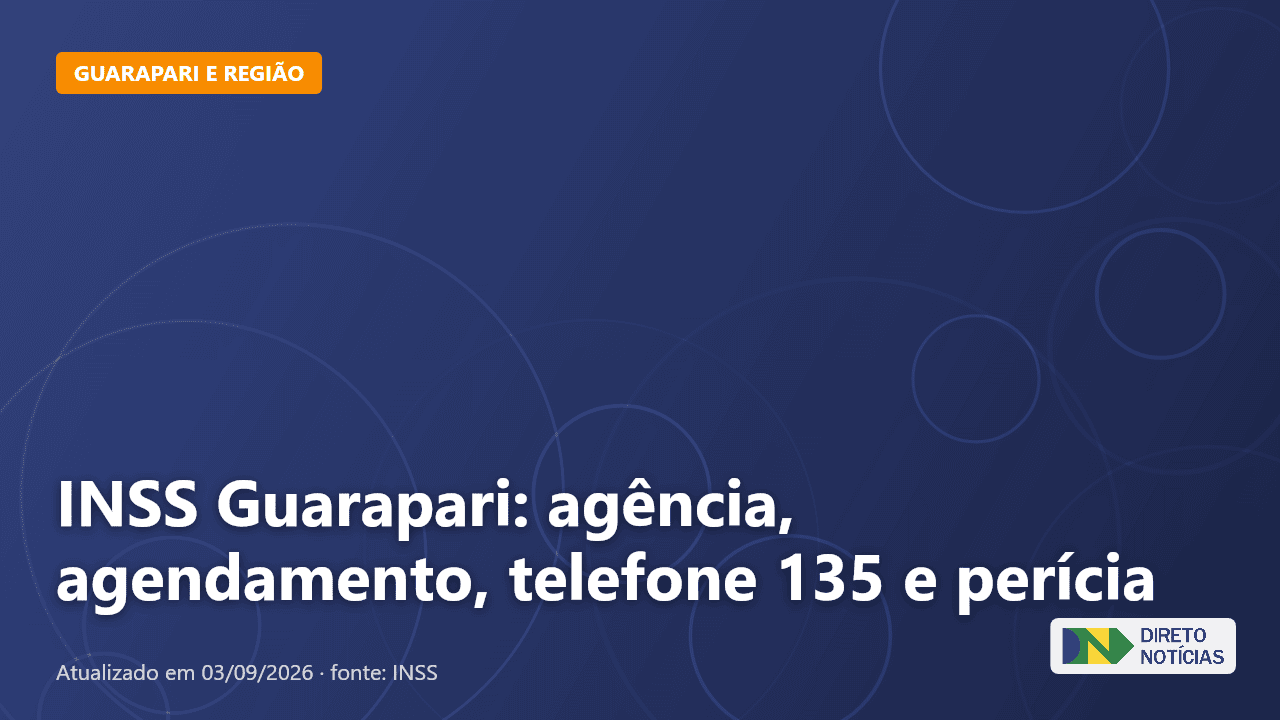 Imagem ilustrativa relacionada a inss guarapari