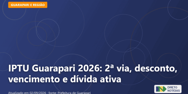 Imagem ilustrativa relacionada a iptu guarapari 2026