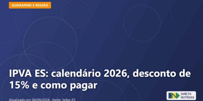 Imagem ilustrativa relacionada a ipva es