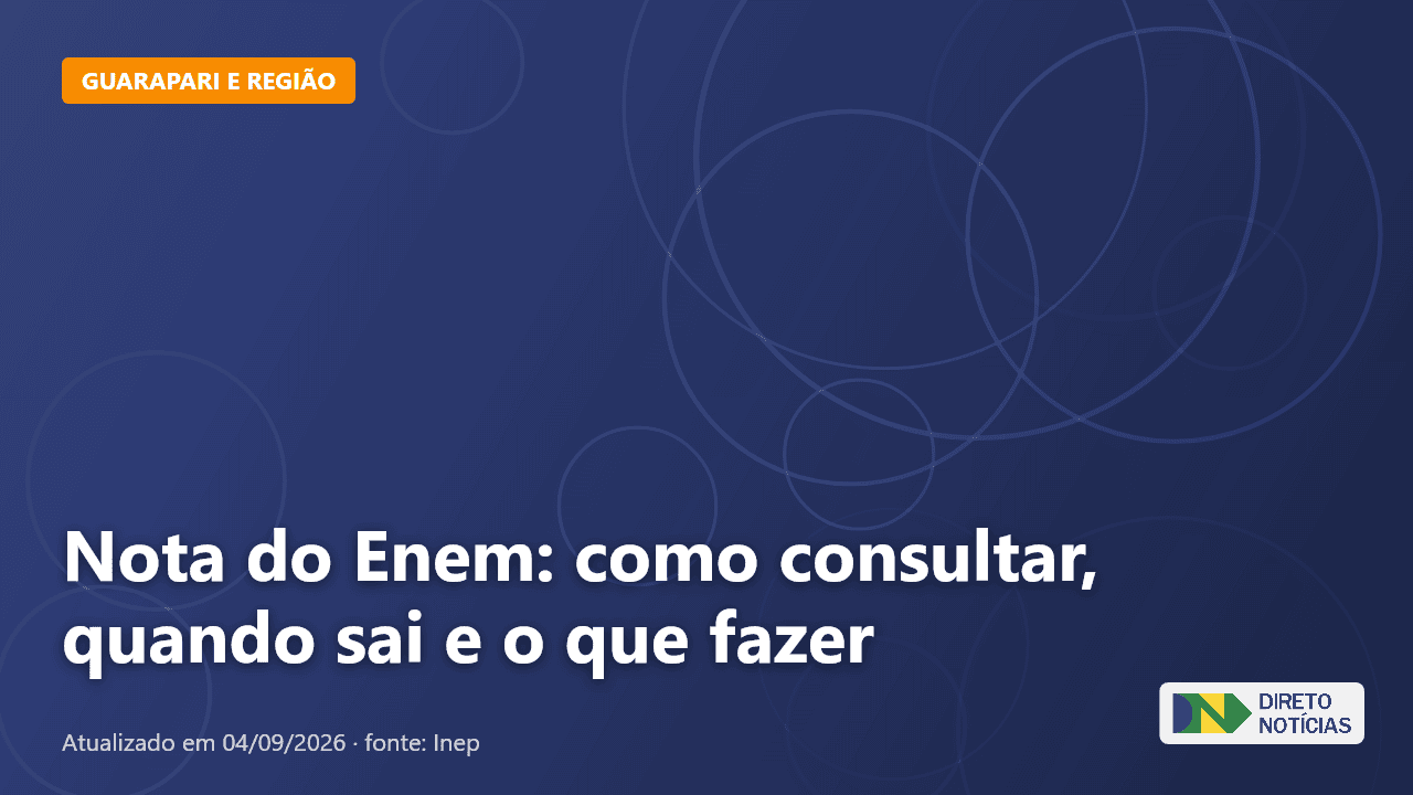 Imagem ilustrativa relacionada a nota do enem