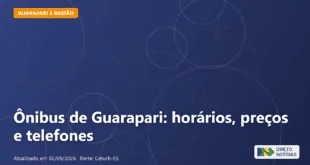 Imagem ilustrativa relacionada a ônibus guarapari vitória