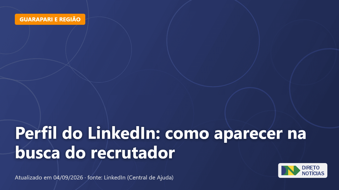Imagem ilustrativa relacionada a perfil do linkedin