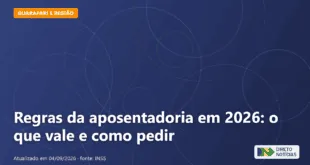 Imagem ilustrativa relacionada a regras da aposentadoria