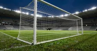 Rede do gol no Couto Pereira sob os refletores, palco de Mirassol e Coritiba