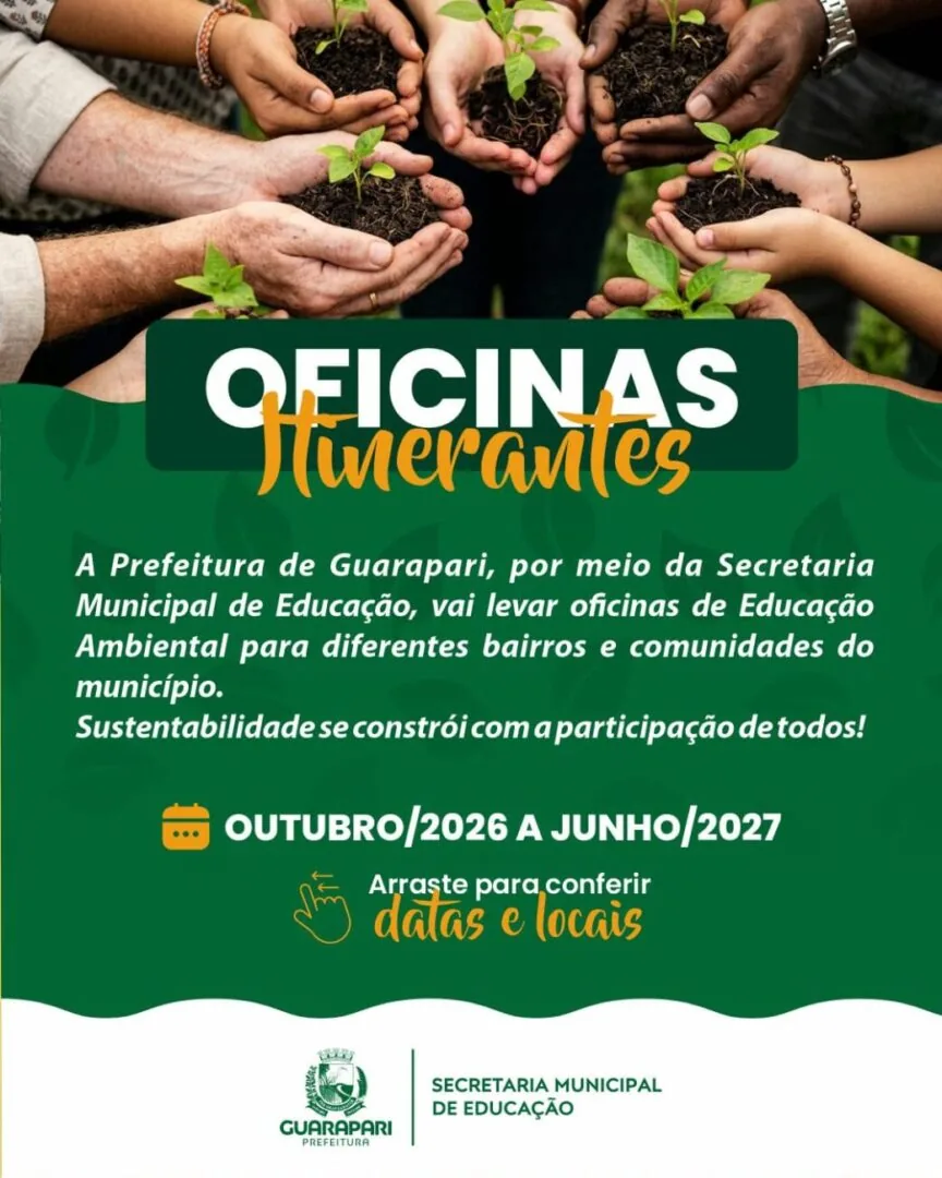Prefeitura de Guarapari leva educação ambiental a 11 bairros