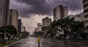 Tempestade é prevista para domingo em São Paulo