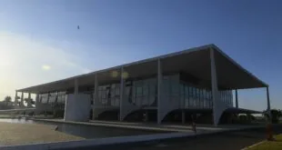 Palácio do Planalto, sede da Presidência da República, em Brasília