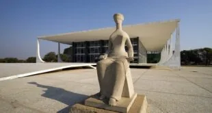 Sede do Supremo Tribunal Federal, na Praça dos Três Poderes, em Brasília