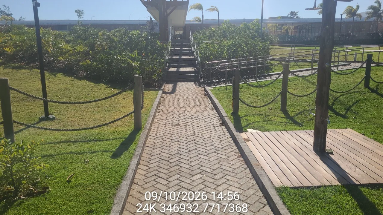 acesso às Três Praias
