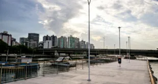 Canal de Camburi urbanizado