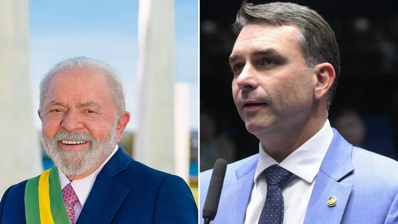 países onde Lula ou Flávio