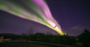 Auroras boreais devem ser vistas fora da zona auroral nos próximos dias