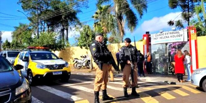 Tiroteio em escola na cidade de Cambé no Paraná