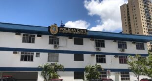 Imagem de divulgação da Polícia Civil do Espírito Santo sobre o cumprimento de mandado de prisão preventiva em Vitória