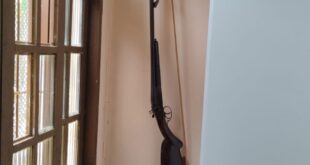 PCES apreende espingarda em Santa Leopoldina