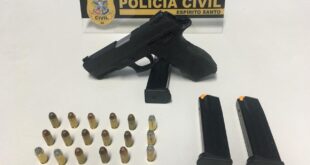 Delegacia de Guaçuí apreende arma de fogo no bairro Vila dos Professores