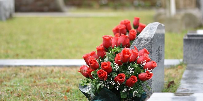 Rosas vermelhas sobre altar de paróquia católica, símbolo da devoção da data