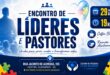 Pastores e lideranças religiosas reunidos em encontro evangélico em Guarapari